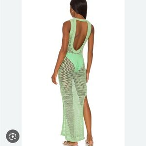 Beach riot holly coverup green